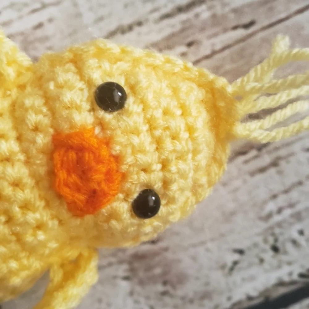 Light Yellow crochet Easter Peep